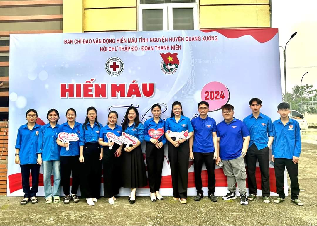 Hoạt động hiến máu nhân đạo từ thiện tại xã Tiên Trang